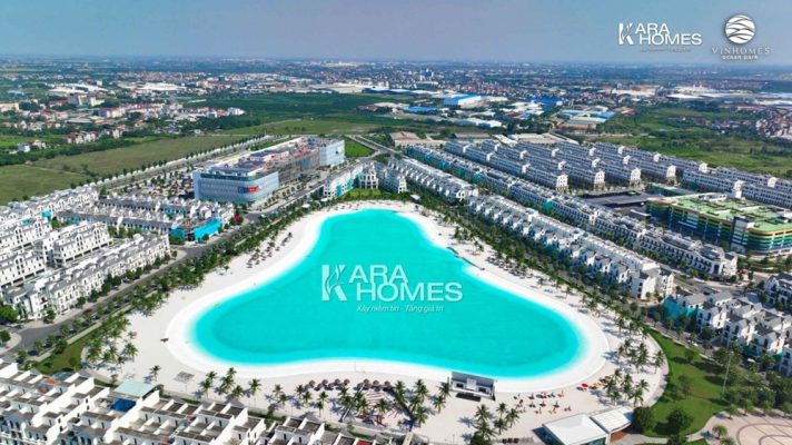 Biển hồ nước mặn Crystal Lagoon - "Đại dương thu nhỏ" giữa lòng Hà Nội